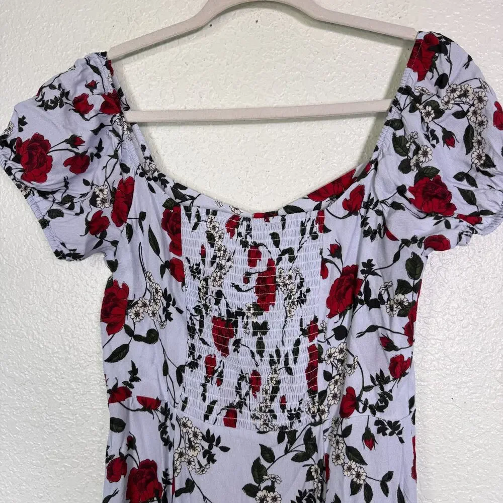 Yumi Kim Dress Women Medium Mercy Floral Rose Boho Cottagecore Resort Cruise NEW